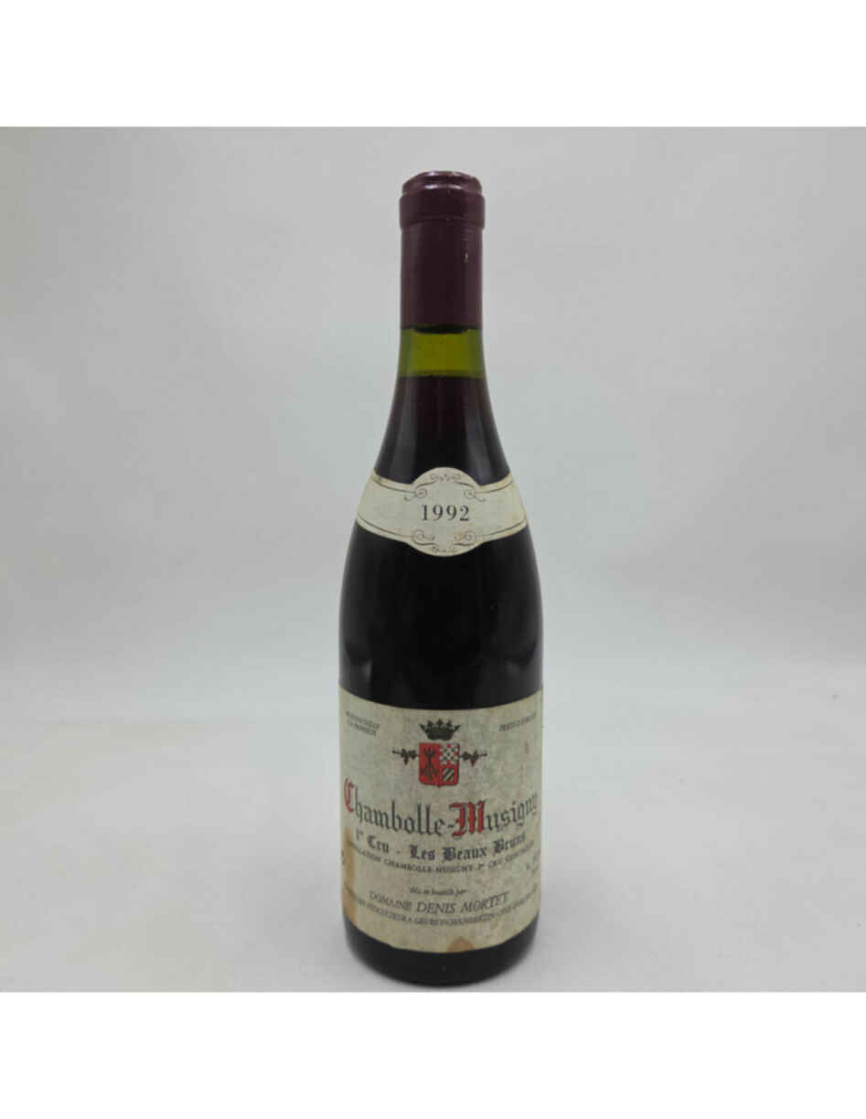 Denis Mortet Chambolle Musigny Aux Beaux Bruns 1er Cru 1992