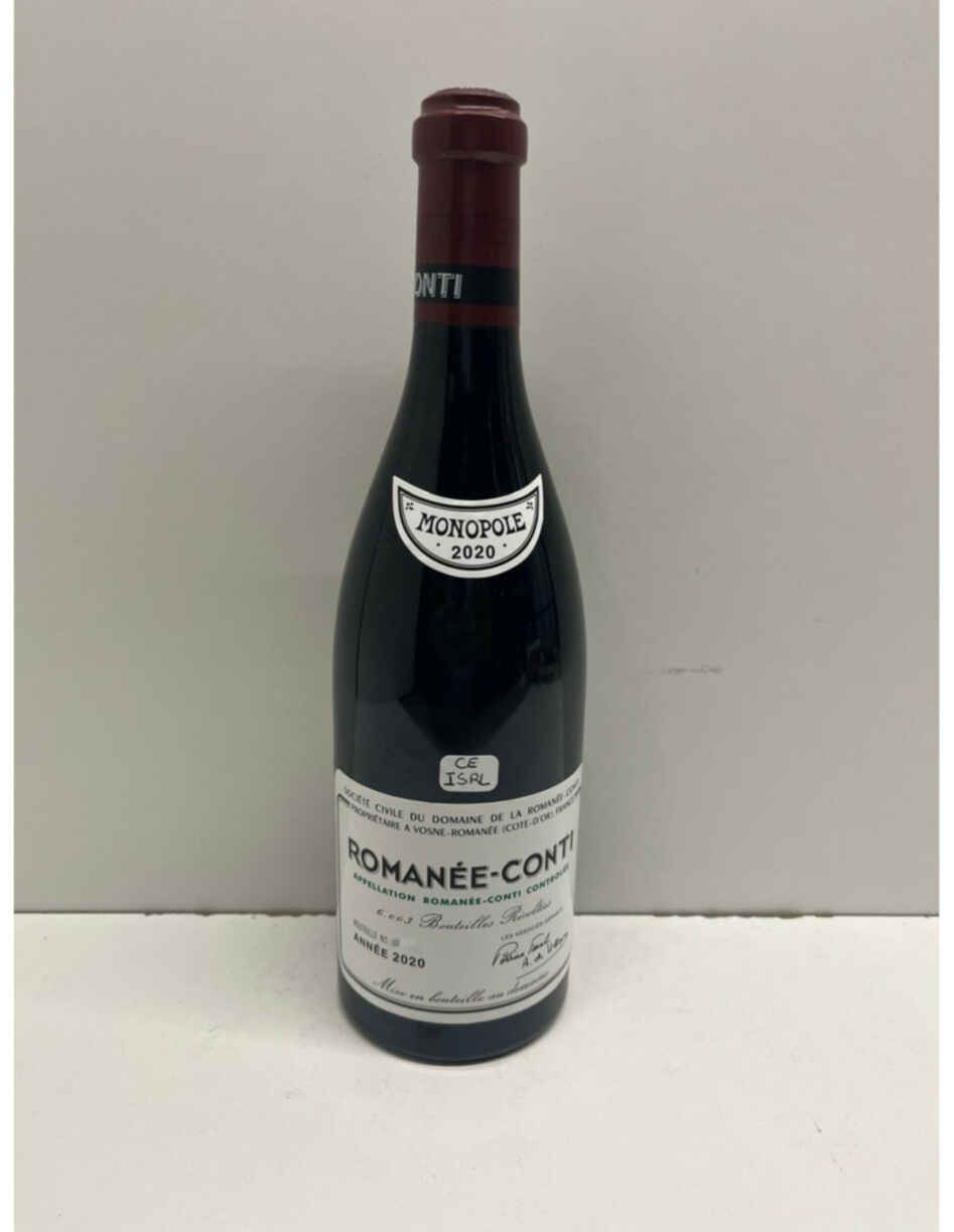 De La Romanee Conti Romanee Conti Grand Cru 2020
