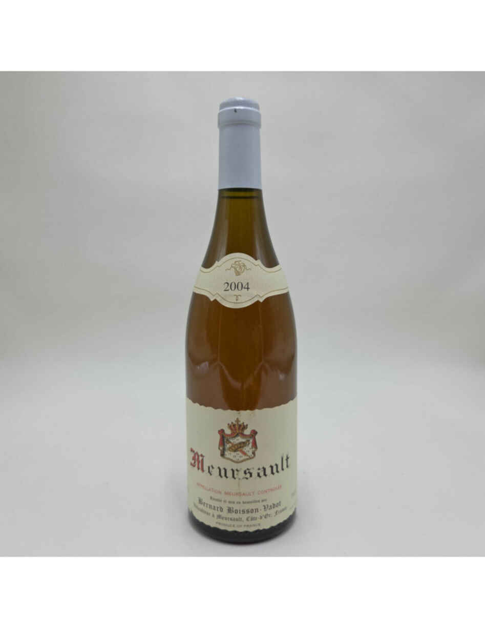 Bernard Boisson-vadot Meursault Blanc 2004