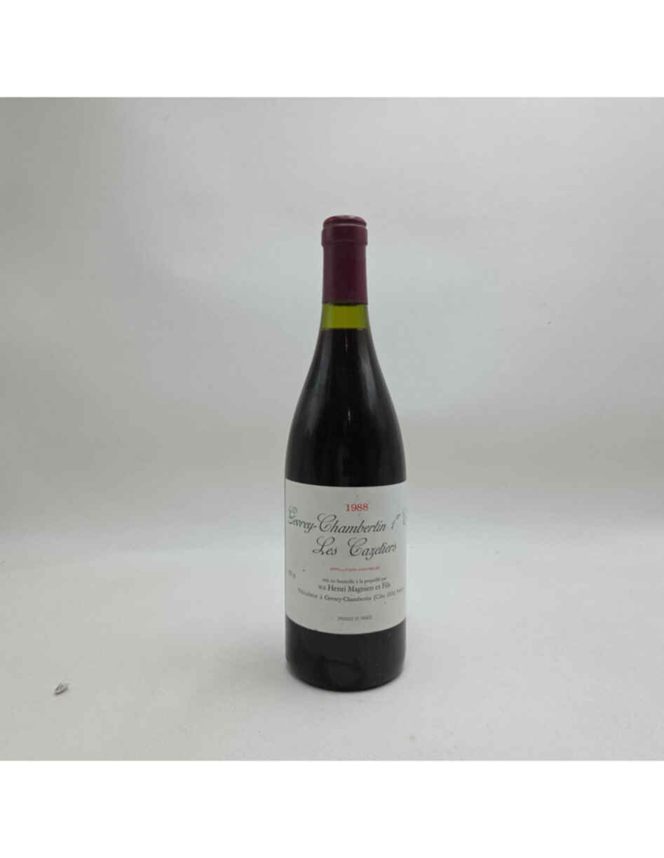 Henri Magnien Gevrey Chambertin Les Cazetiers 1er Cru 1988