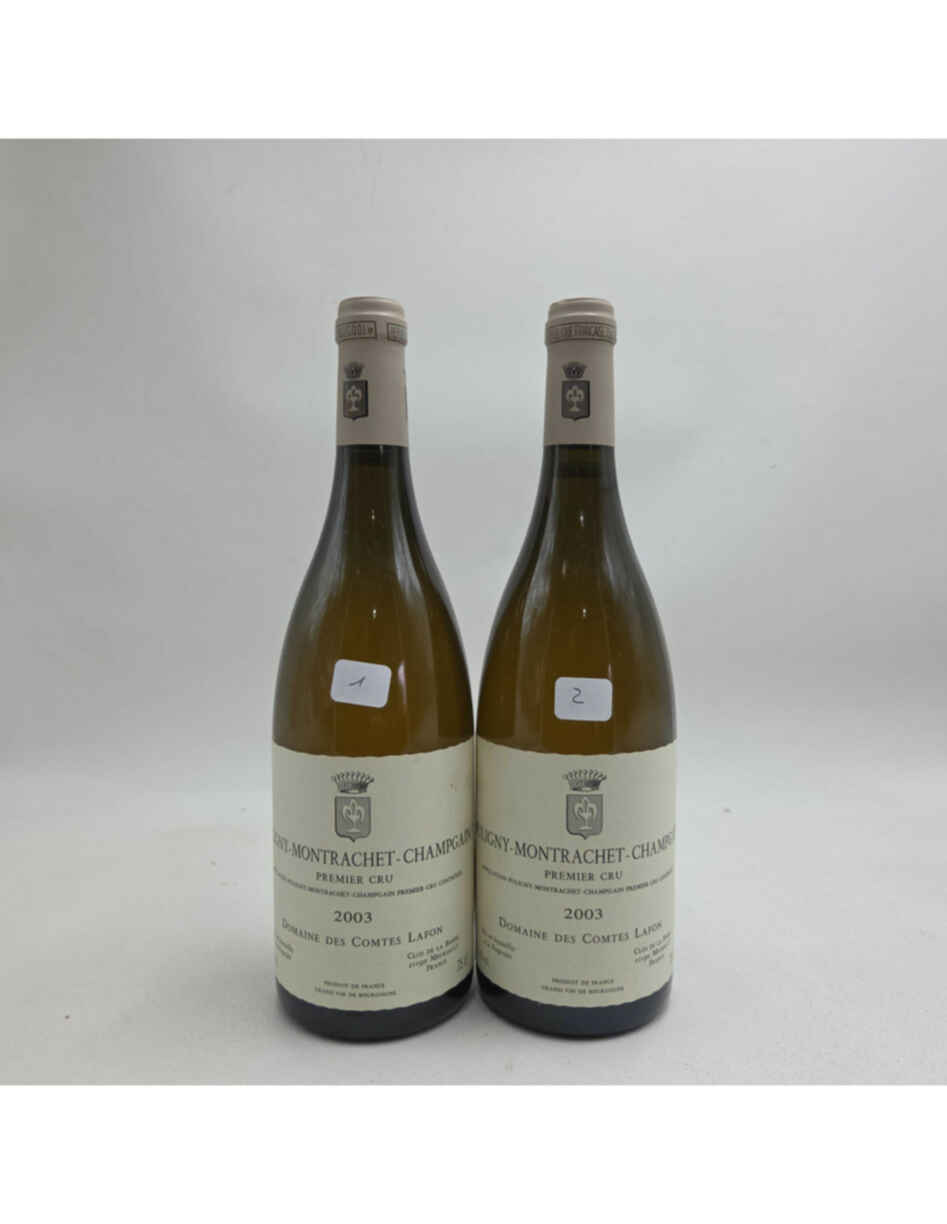 Des Comtes Lafon Puligny Montrachet Champ Gain 1er Cru 2003