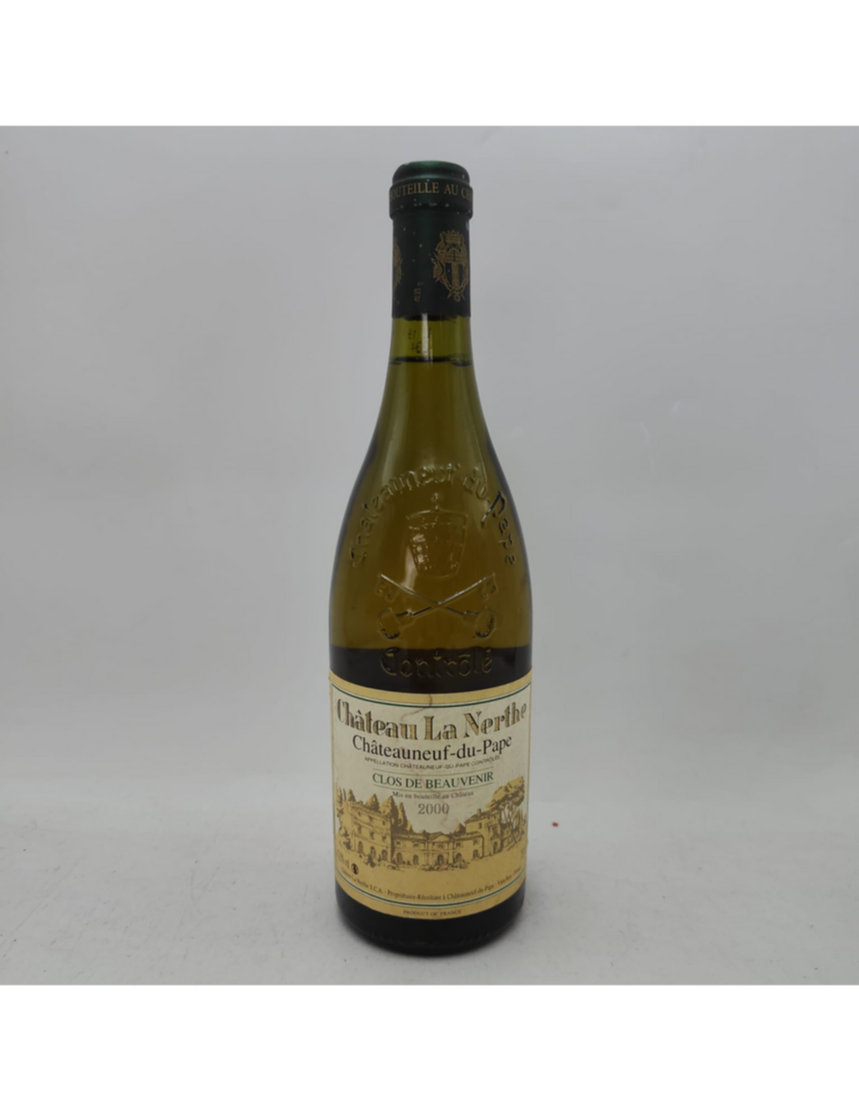 Chateau La Nerthe Chateauneuf-du-pape Blanc, 2000