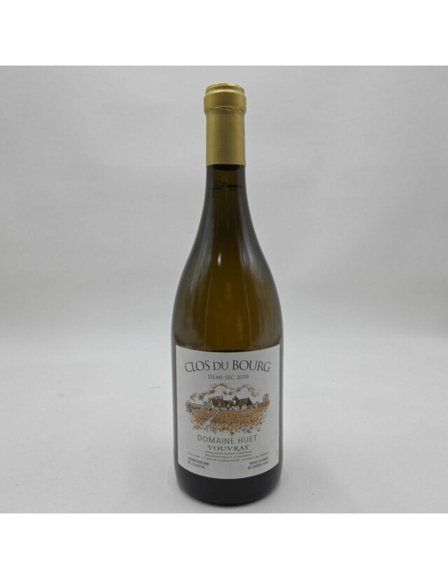 Huet Vouvray Clos Du Bourg Demi Sec, 2020