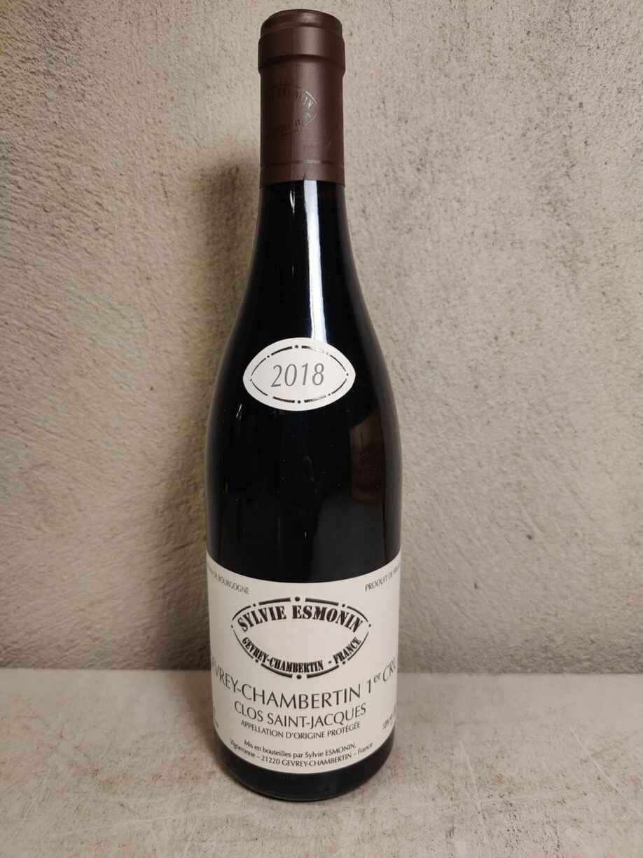 Sylvie Esmonin Gevrey Chambertin Clos St Jacques 1er Cru 2018
