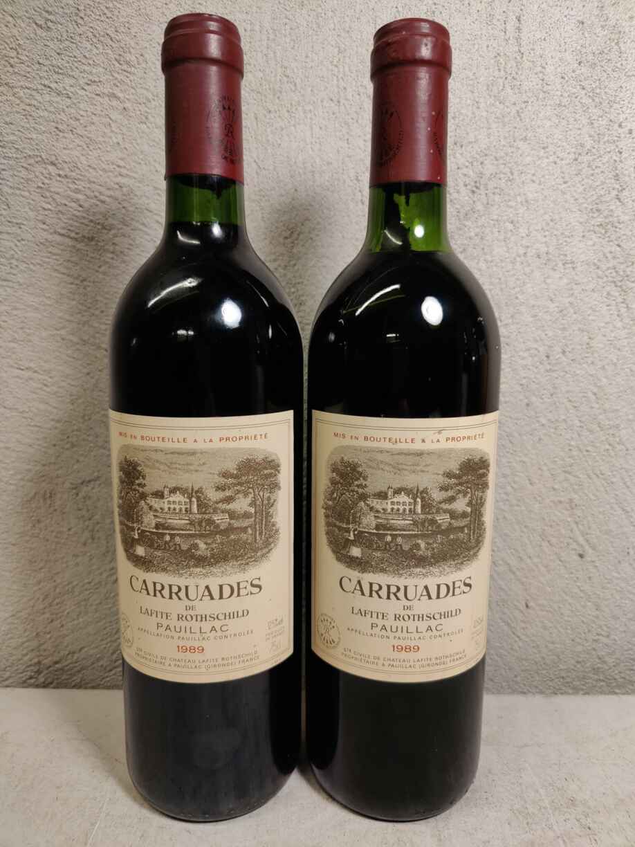 Chateau Lafite Rothschild Carruades De Lafite 1989