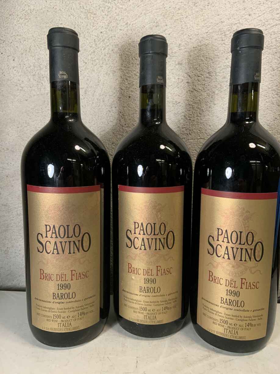 Paolo Scavino Barolo Bric Del Fiasc 1990