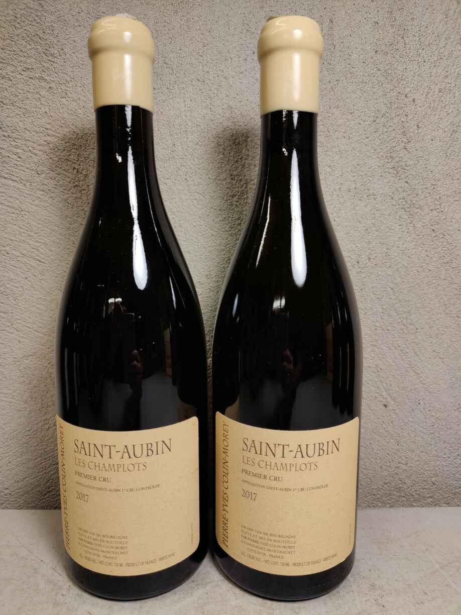 Pierre Yves Colin Morey Saint Aubin 1er Cru Les Champlots Blanc 2017