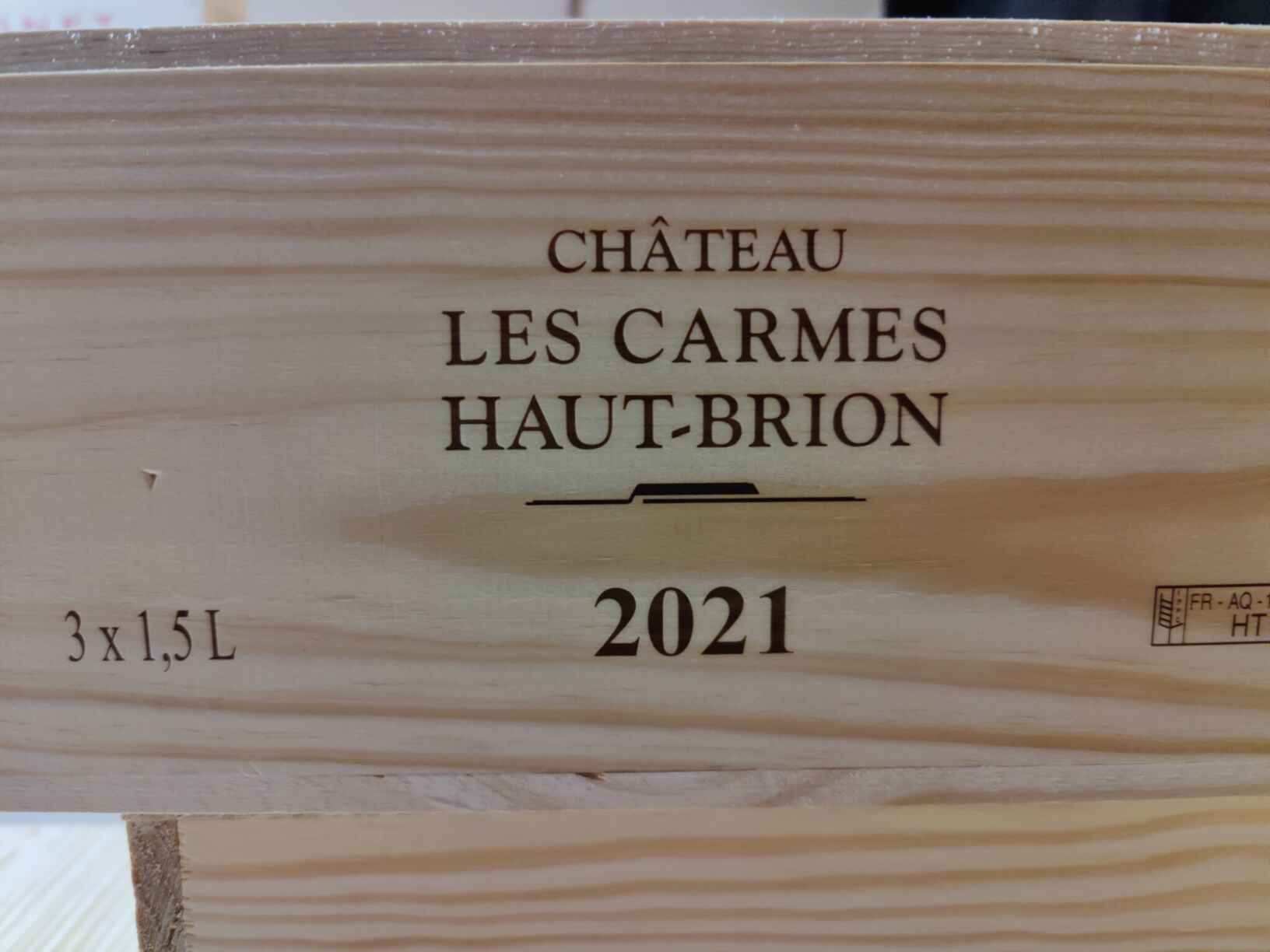 Chateau Les Carmes Haut Brion 2021