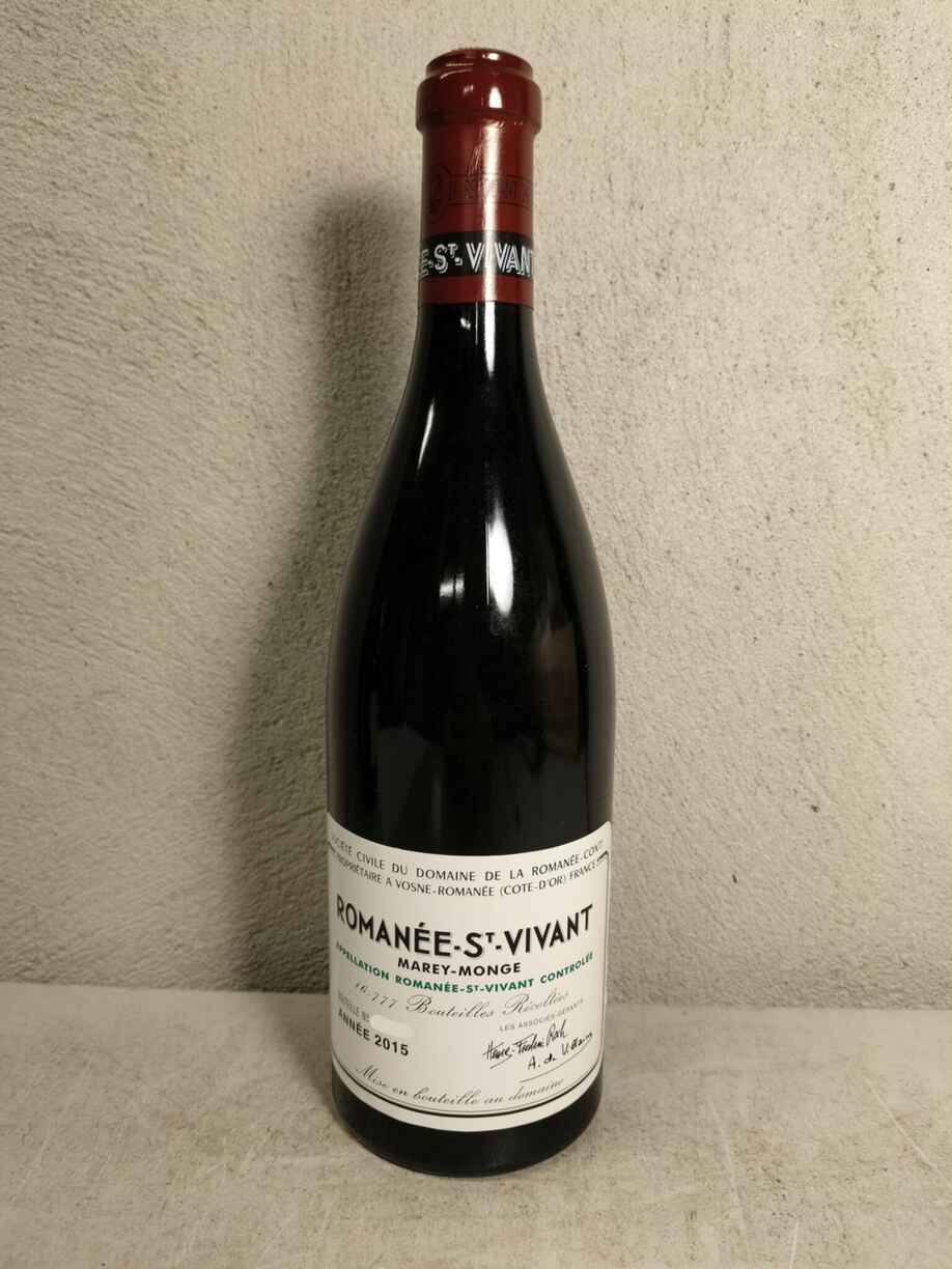 De La Romanee Conti Romanee Saint Vivant Grand Cru 2015