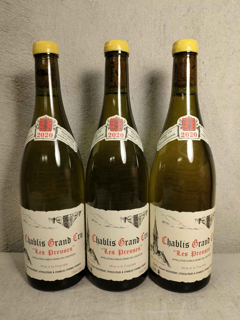 Vincent Dauvissat Chablis Les Preuses Grand Cru 2020