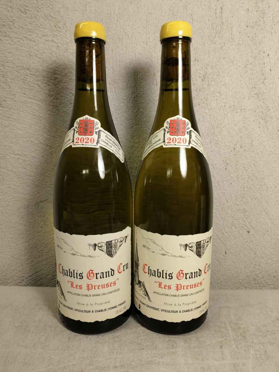 Vincent Dauvissat Chablis Les Preuses Grand Cru 2020