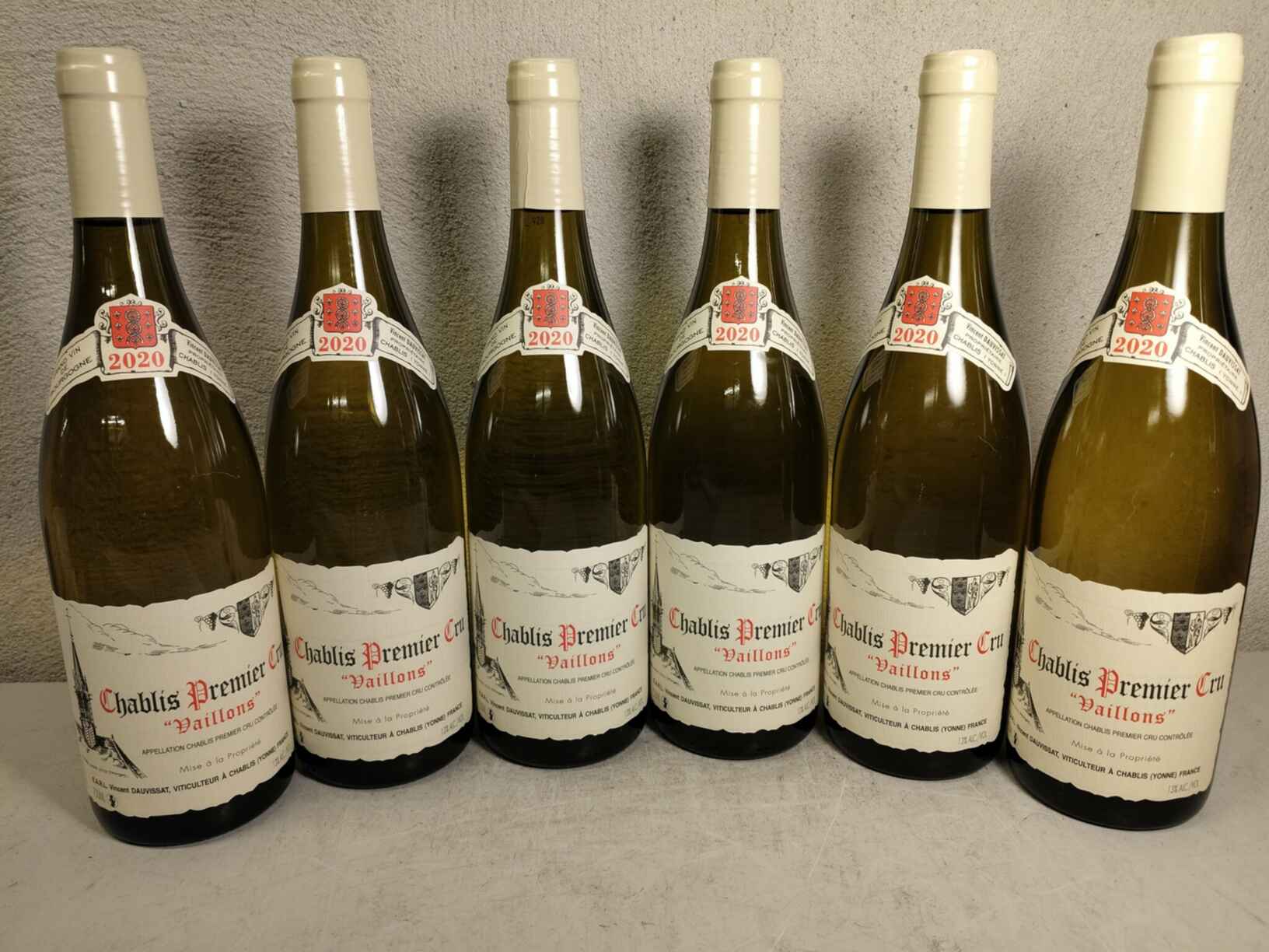 Vincent Dauvissat Chablis Vaillons 1er Cru 2020