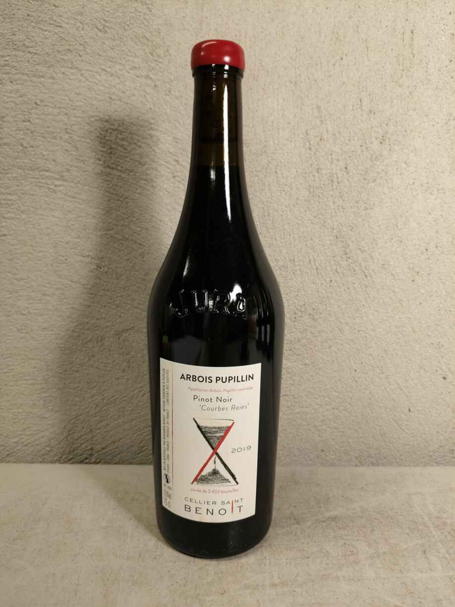 Cellier Saint Benoit Arbois Pupillin Pinot Noir Courbes Raies 2019