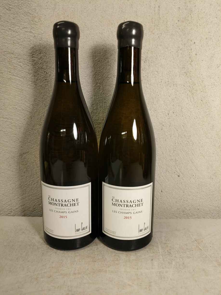 Lamy Caillat Chassagne Montrachet Les Champs Gains 1er Cru 2015