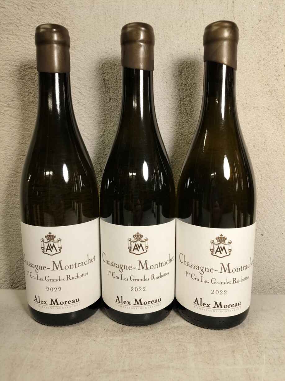Alex Moreau Chassagne Montrachet Grandes Ruchottes 1er Cru 2022