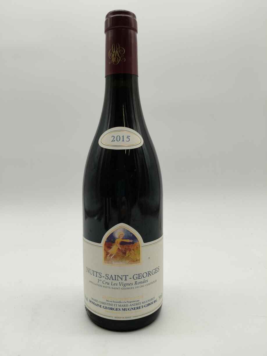 Georges Mugneret Gibourg Nuits St Georges Les Vignes Rondes 1er Cru, 2015