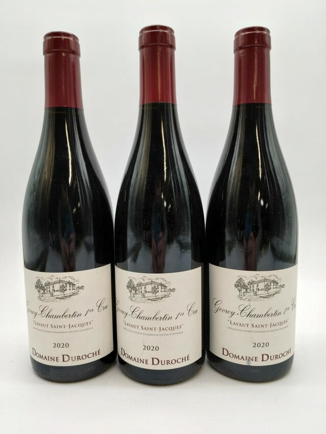 Duroche Gevrey Chambertin 1er Cru Lavaux Saint Jacques, 2020