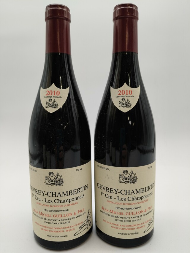 Jean Michel Guillon Gevrey Chambertin Les Champonnets 1er Cru, 2010