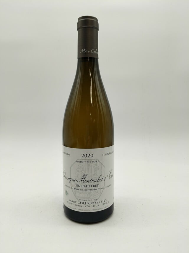 Marc Colin Chassagne Montrachet Blanc En Cailleret 1er Cru, 2020