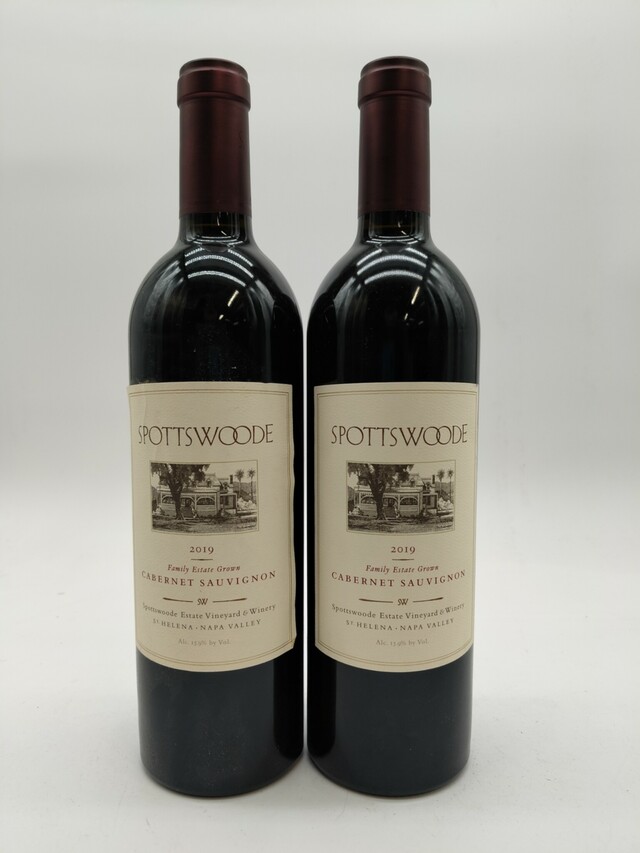 Spottswoode Cabernet Sauvignon, 2019