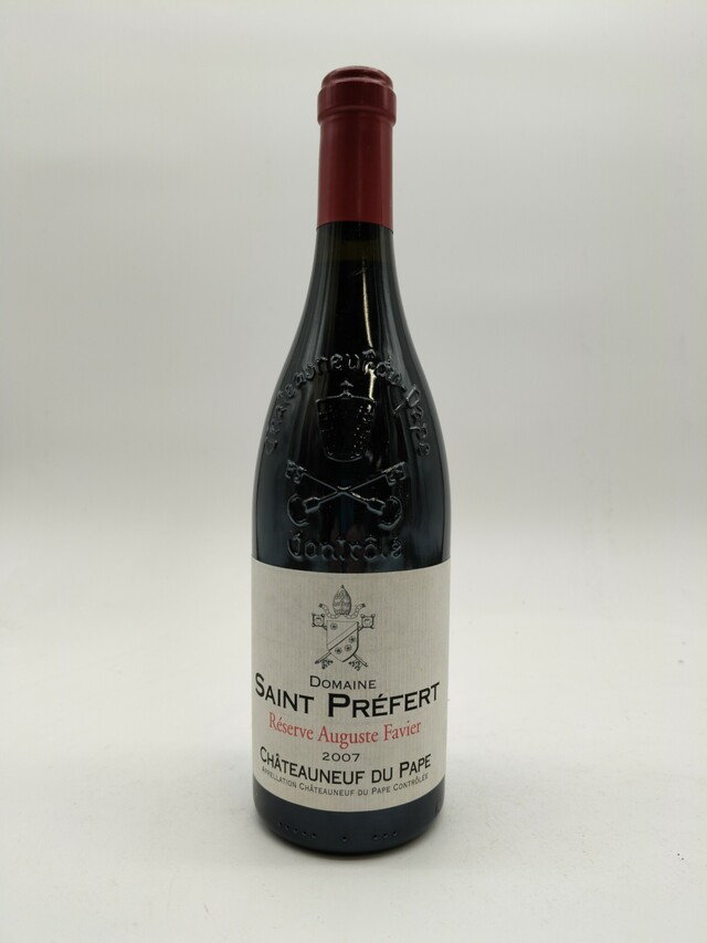 Saint-prefert Chateauneuf Du Pape Reserve Auguste Favier, 2007