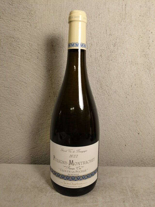 Jean Chartron Puligny Montrachet Clos De La Pucelle, 2022