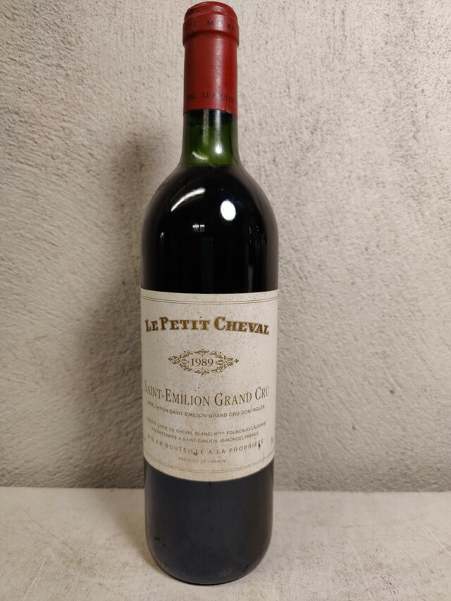 Chateau Cheval Blanc Le Petit Cheval, 1989