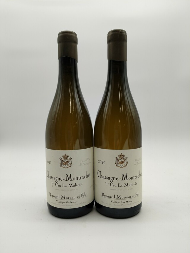 Bernard Moreau Chassagne Montrachet La Maltroie 1er Cru, 2020