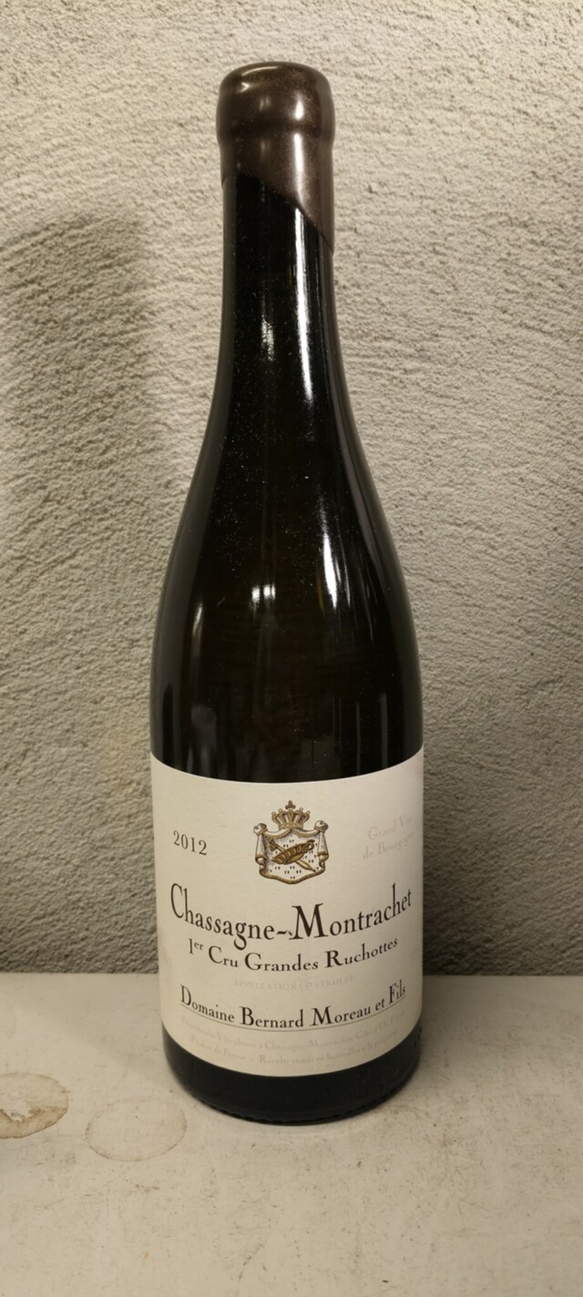 Bernard Moreau Chassagne Montrachet Blanc Grandes Ruchottes 1er Cru, 2012