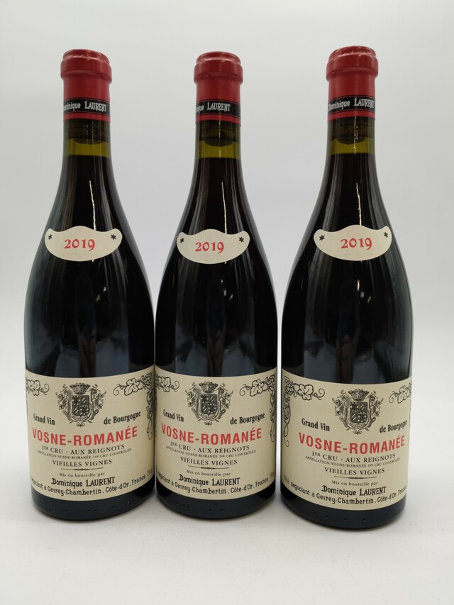 Dominque Laurent Vosne Romanee Aux Reignots 1er Cru, 2019