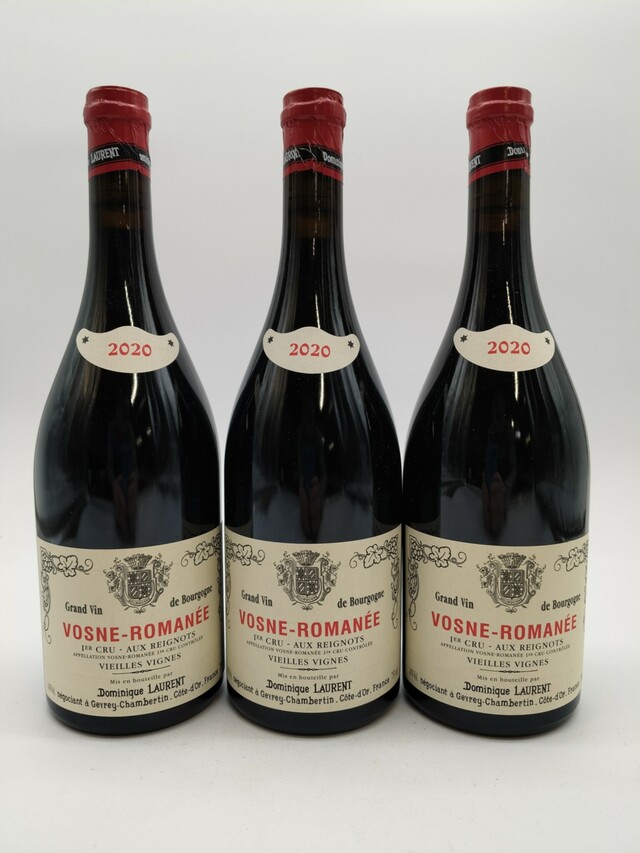 Dominque Laurent Vosne Romanee Aux Reignots 1er Cru, 2020