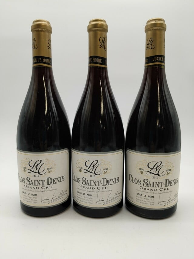Lucien Le Moine Clos Saint Denis Grand Cru, 2010