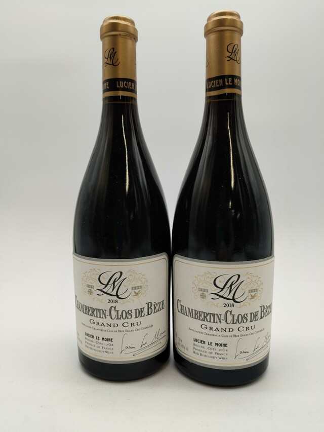 Lucien Le Moine Chambertin Clos De Beze Grand Cru, 2018