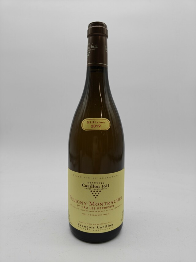 François Carillon Puligny Montrachet Les Perrieres 1er Cru, 2019
