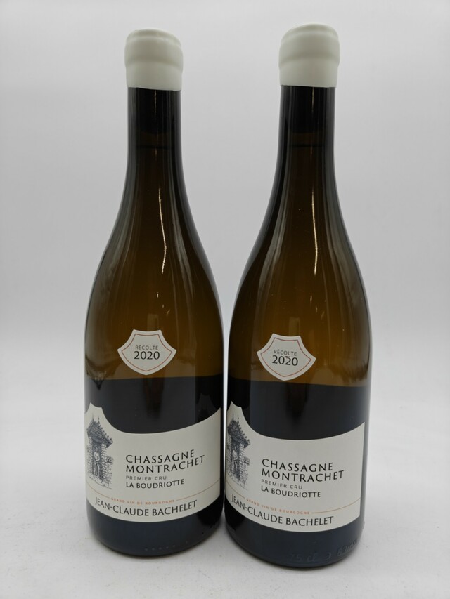 Jean Claude Bachelet Chassagne Montrachet Les Boudriottes 1er Cru, 2020