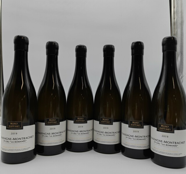 Morey Coffinet Chassagne Montrachet La Romanee 1er Cru, 2019