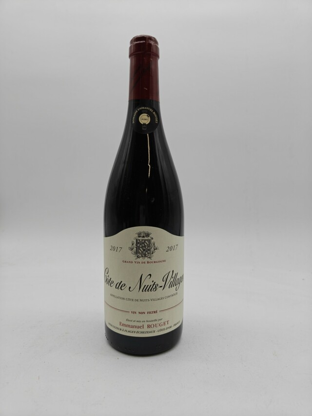 Emmanuel Rouget Cote De Nuits Villages, 2017