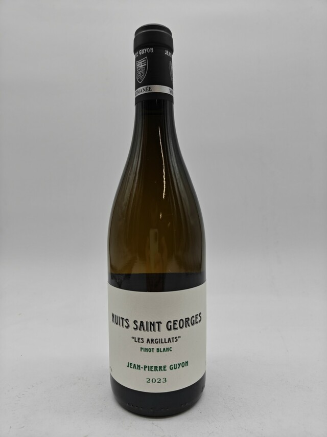 Jean Pierre Guyon Nuits St Georges Blanc Les Argillats, 2023