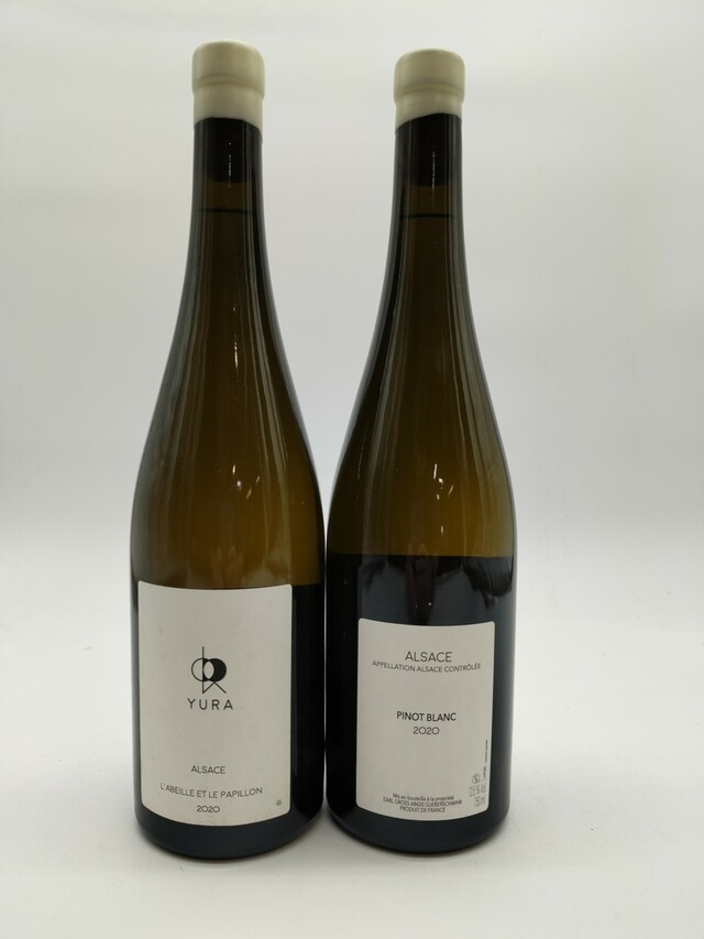 Jintaro Yura Alsace L'abeille Et Le Papillon Pinot Blanc, 2020