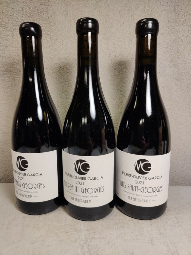 Pierre Olivier Garcia Nuits Saint Georges Aux Saints Jacques, 2021