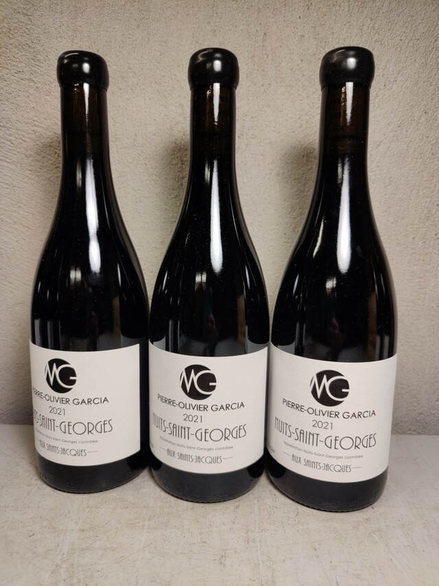 Pierre Olivier Garcia Nuits Saint Georges Aux Saints Jacques, 2021