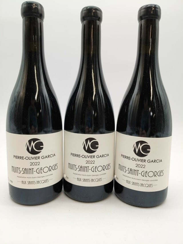 Pierre Olivier Garcia Nuits Saint Georges Aux Saints Jacques, 2022