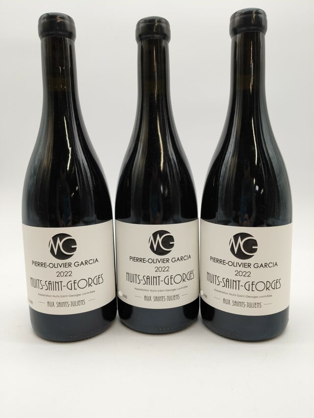 Pierre Olivier Garcia Nuits St Georges Aux St Juliens, 2022