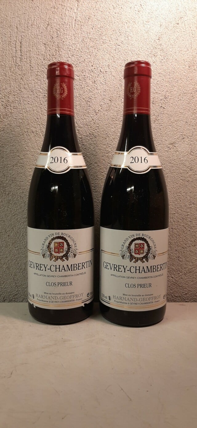 Harmand Geoffroy Gevrey Chambertin Clos Prieur, 2016