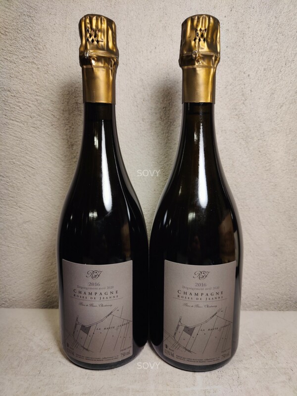Cedric Bouchard Roses De Jeanne La Haute-lemblee Blanc De Blancs Brut, 2016