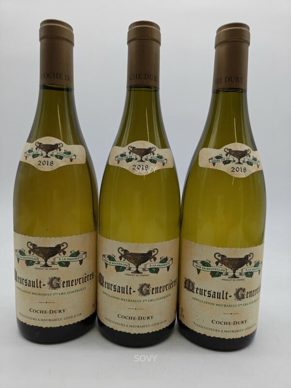 Coche Dury Meursault Genevrieres 1er Cru, 2018