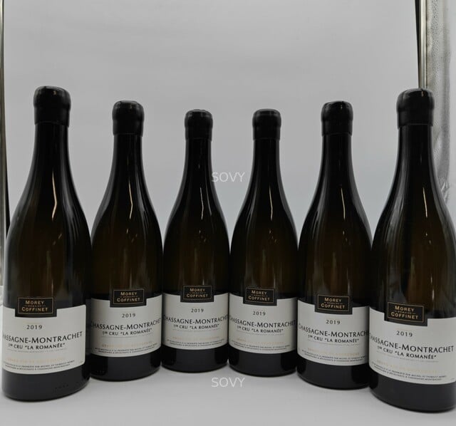 Morey Coffinet Chassagne Montrachet La Romanee 1er Cru, 2019