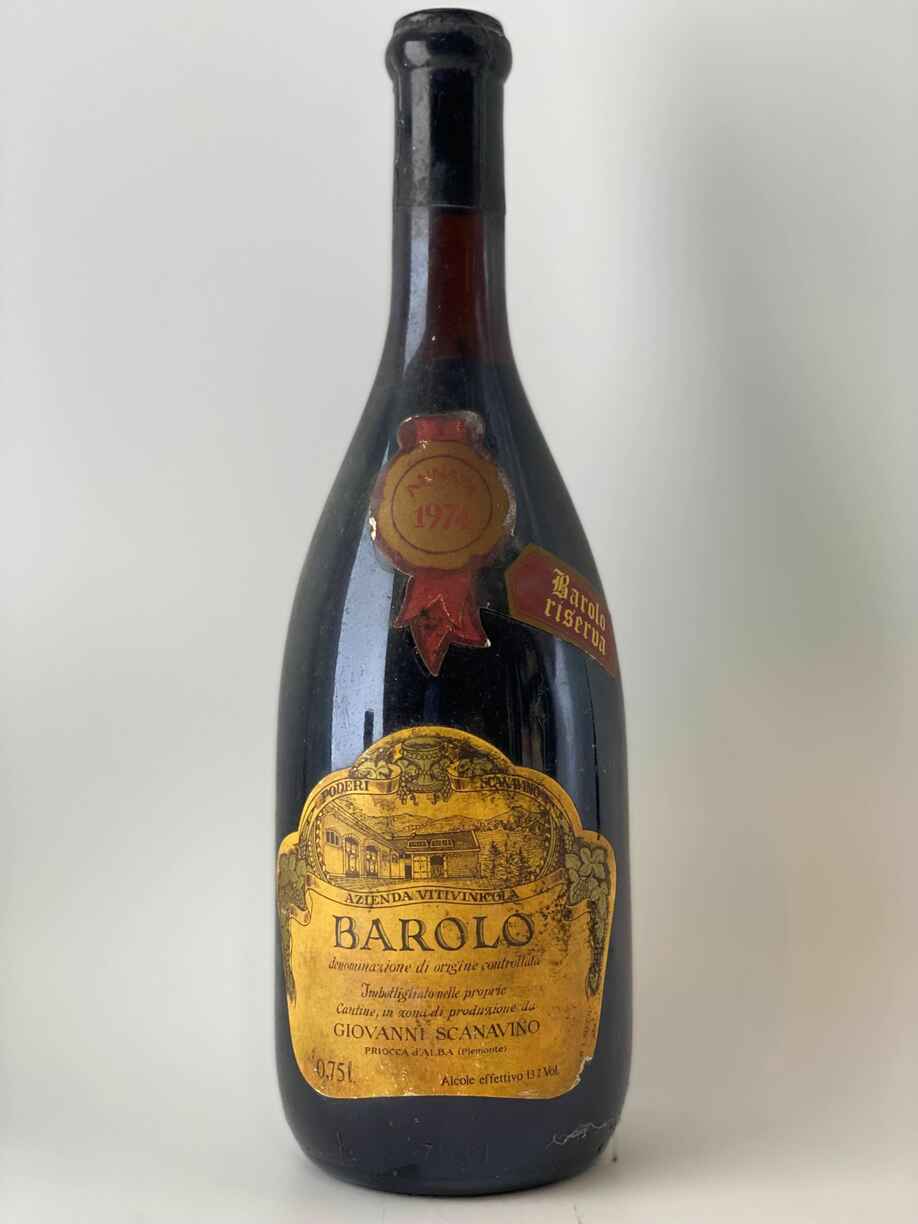 Giovanni Scanavino Barolo Riserva 1974