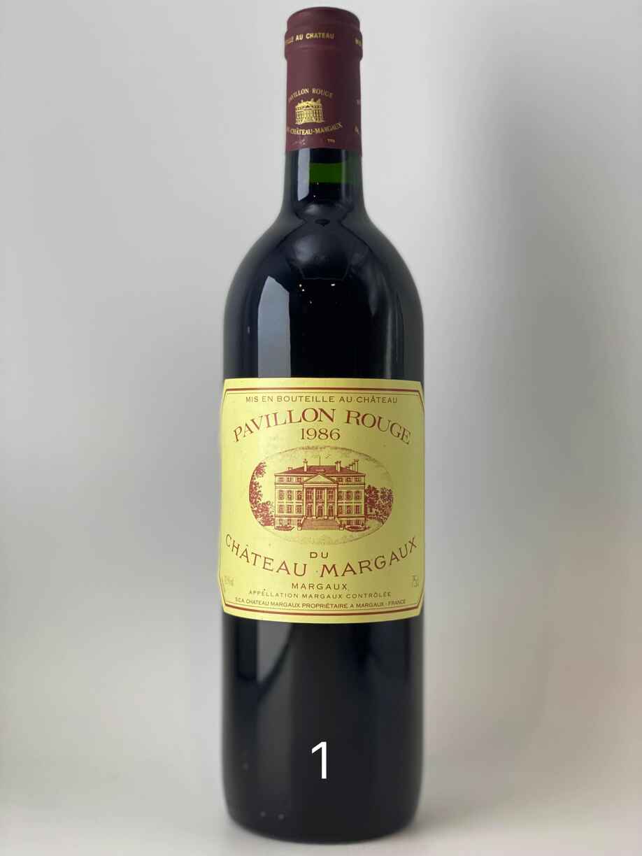 Chateau Margaux Pavillon Rouge 1986
