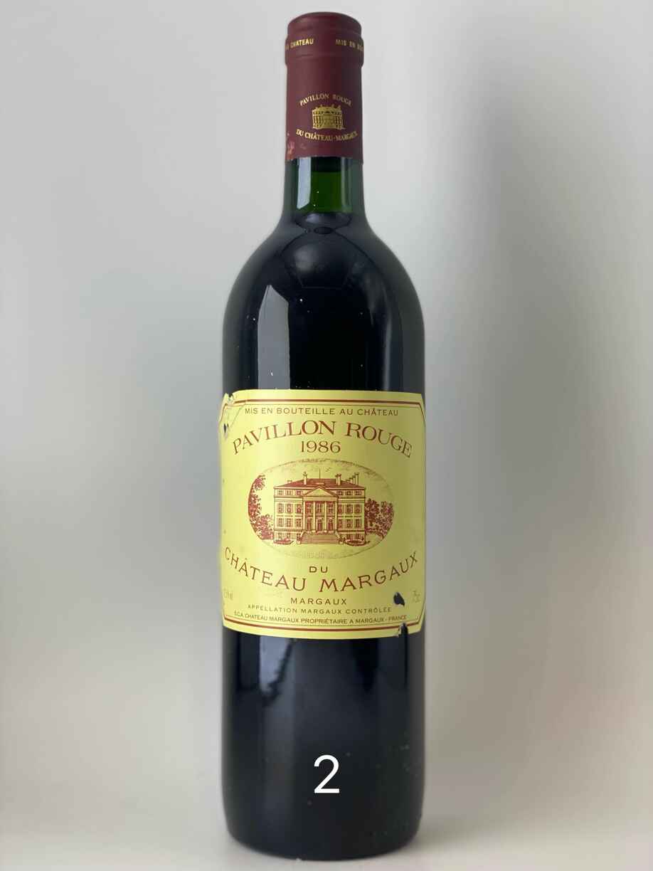 Chateau Margaux Pavillon Rouge 1986
